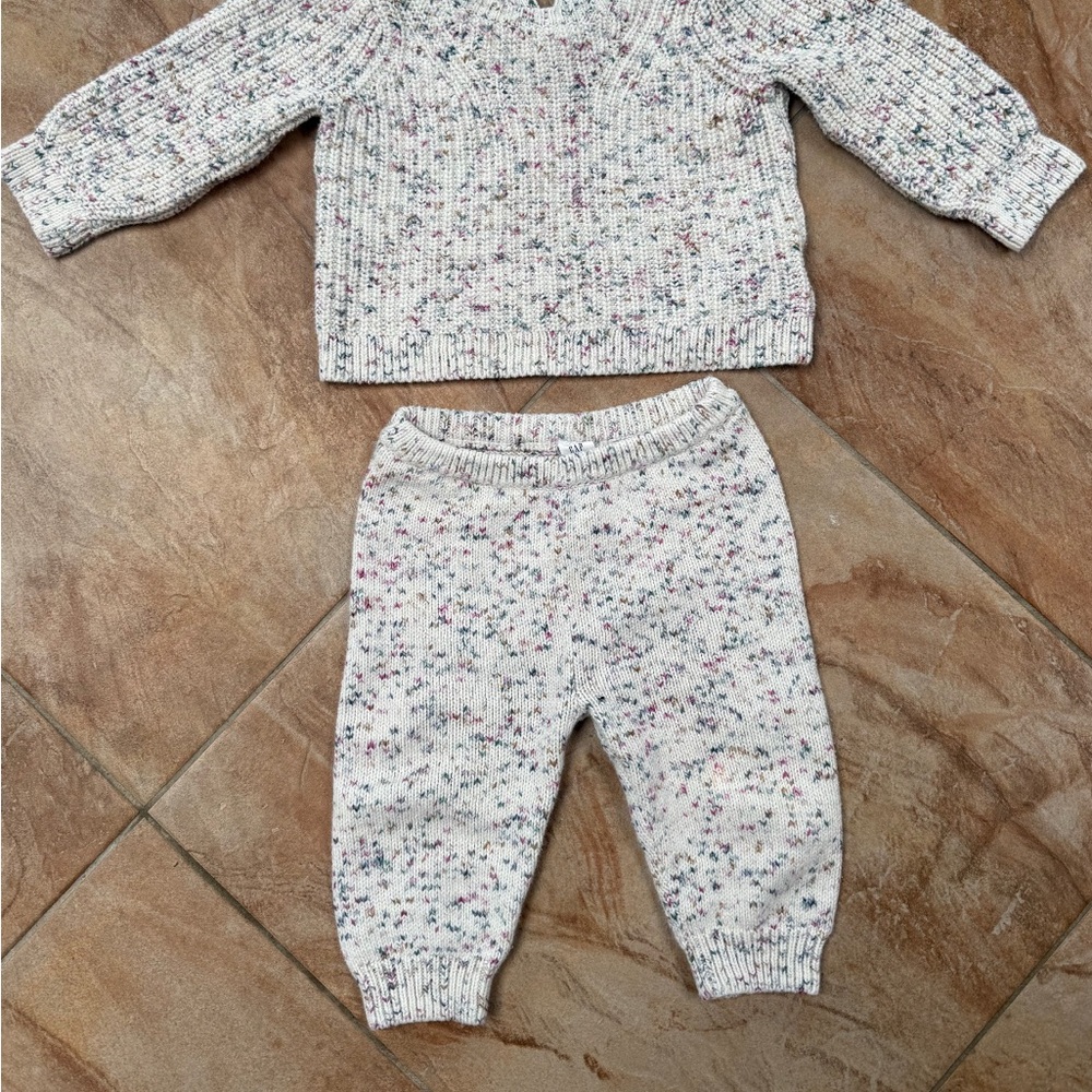 BabyGap Confetti Knit Set